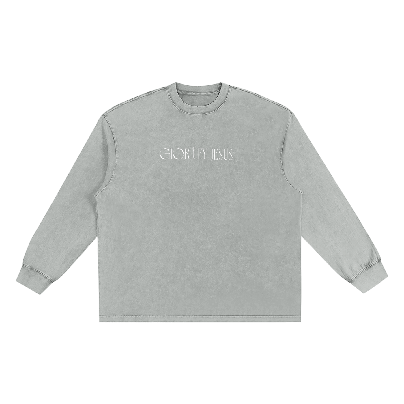 Snow Washed Frayed Edge T-Shirt