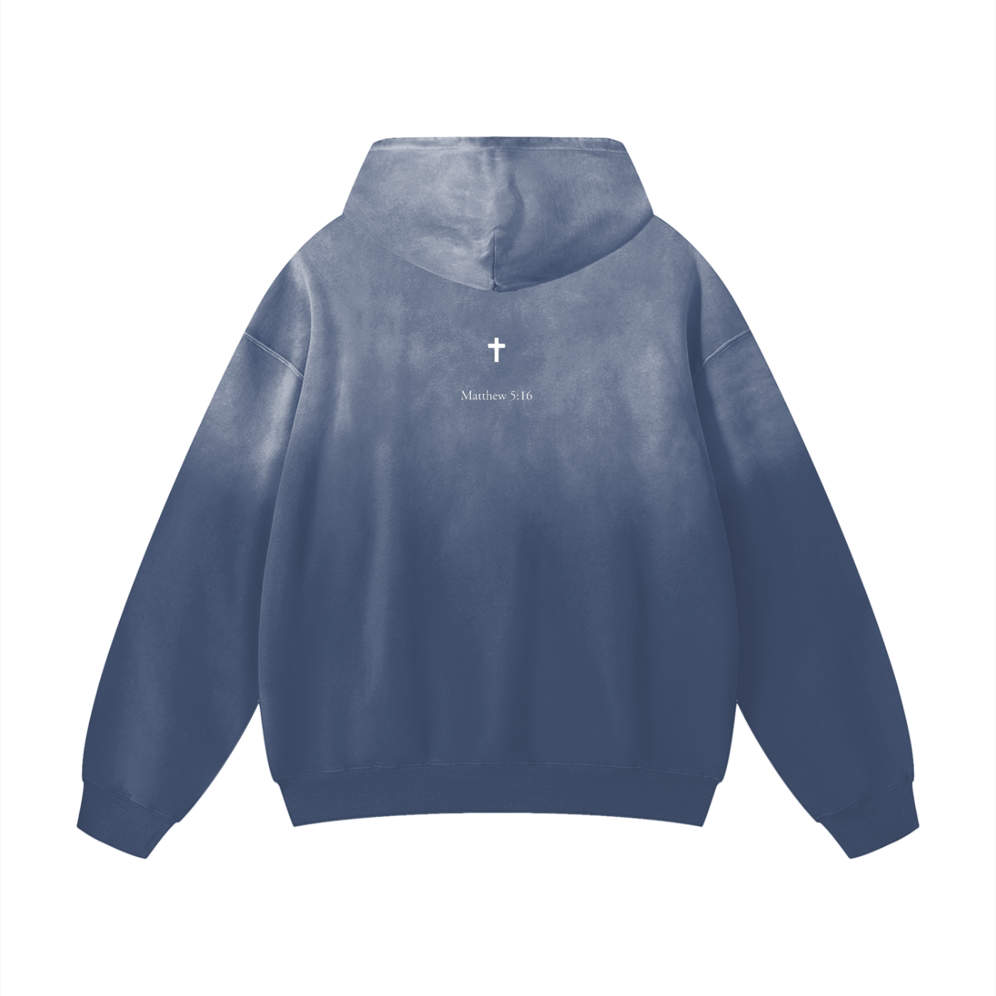 GLOR1FY Heavyweight Sun fade Oversized Hoodie