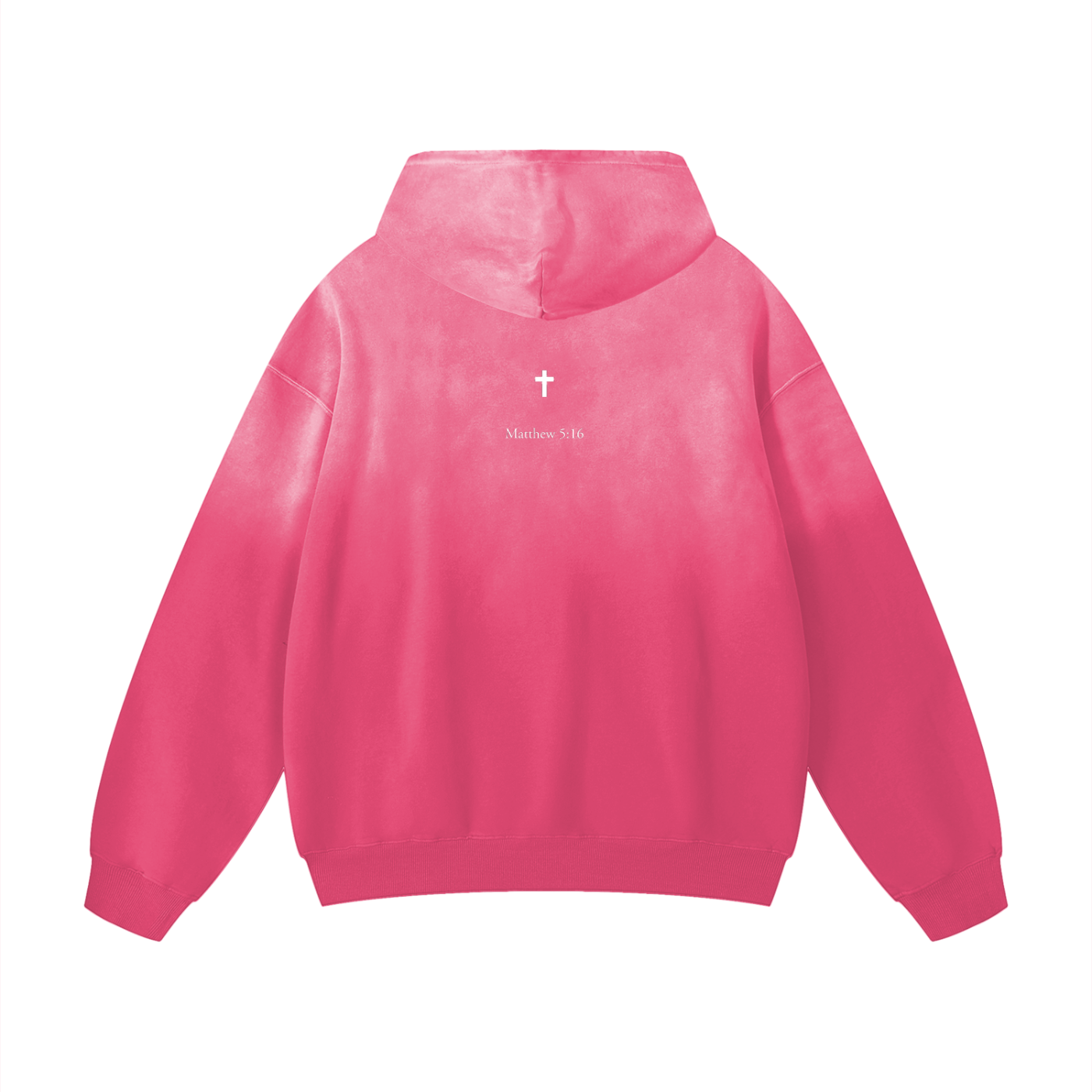 GLOR1FY Heavyweight Sun fade Oversized Hoodie