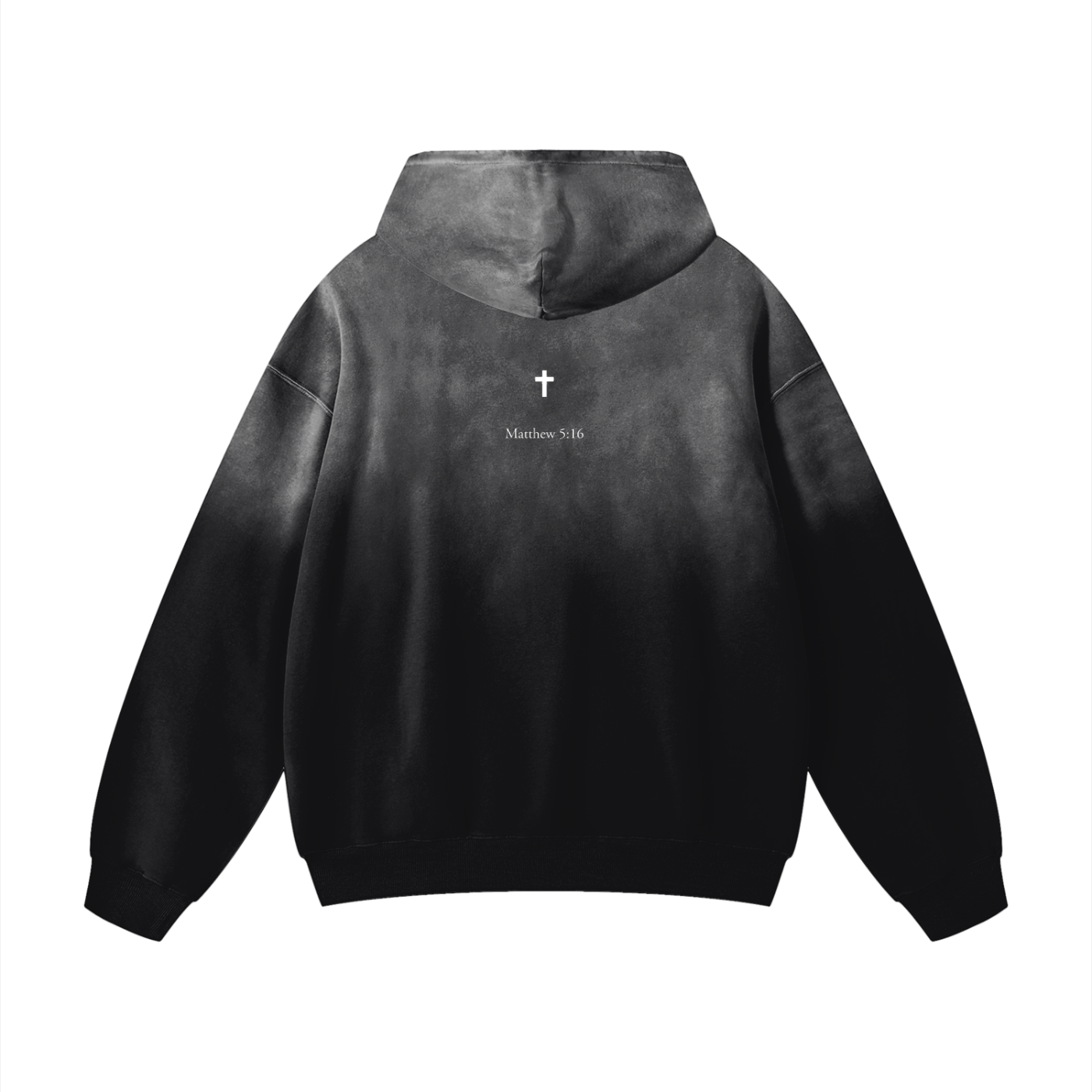 GLOR1FY Heavyweight Sun fade Oversized Hoodie