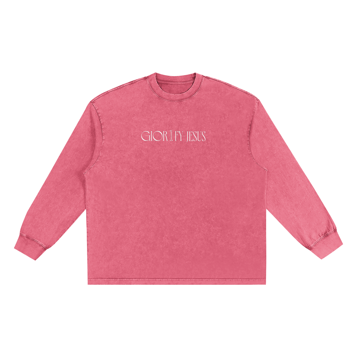 Snow Washed Frayed Edge T-Shirt