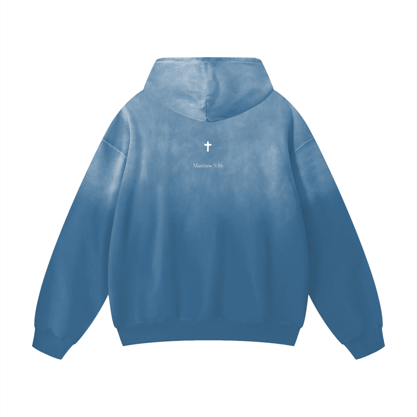 GLOR1FY Heavyweight Sun fade Oversized Hoodie