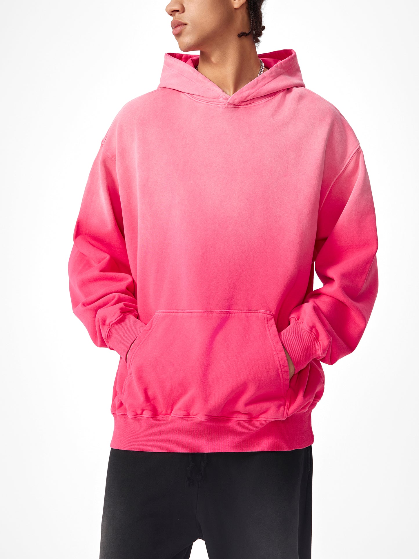 GLOR1FY Heavyweight Sun fade Oversized Hoodie